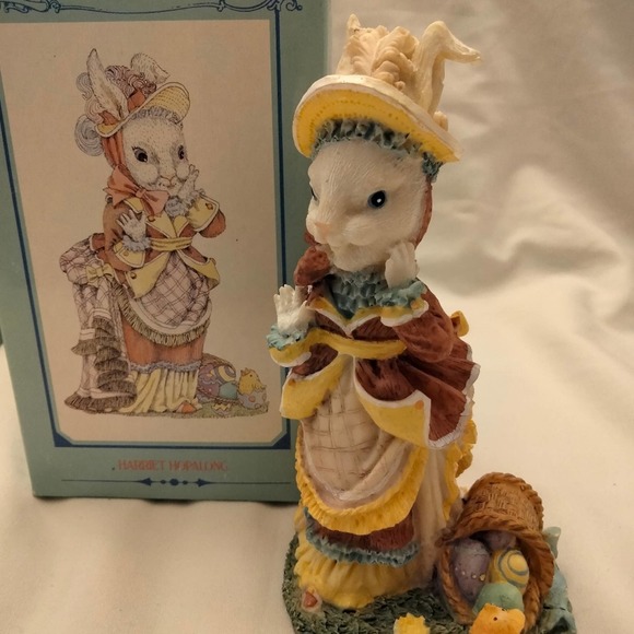 3 Vintage 1994-1996 Victoria Collection Easter figurines Boxed Marked - Picture 1 of 7